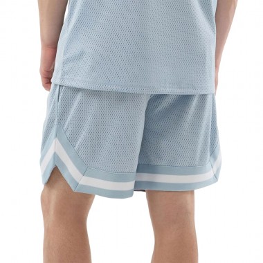 NEW ERA MESH OS SHORTS PASTEL BLUE