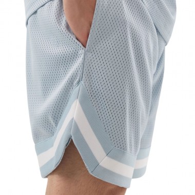 NEW ERA MESH OS SHORTS PASTEL BLUE