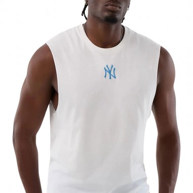 NEW ERA MLB NEW YORK YANKEES TANK WHITE