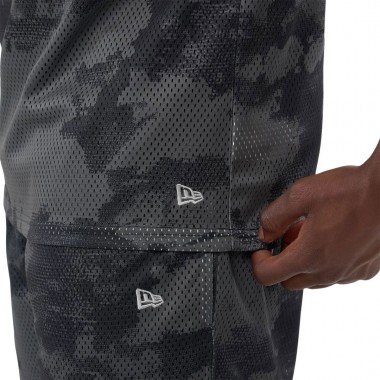 NEW ERA ALL OVER PRINT MESH TANK TOP BLACK CAMO