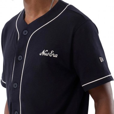 NEW ERA SLUB BASEBALL JERSEY NAVY