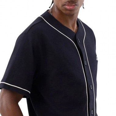 NEW ERA SLUB BASEBALL JERSEY NAVY