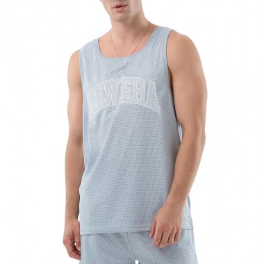 NEW ERA MESH OS TANK TOP PASTEL BLUE