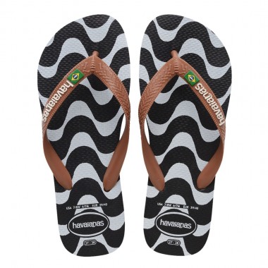 HAVAIANAS TOP COPACABANA SANDALS BLACK