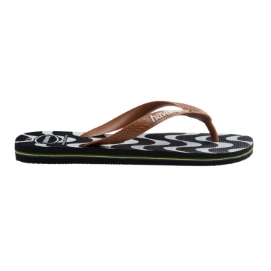 HAVAIANAS TOP COPACABANA SANDALS BLACK