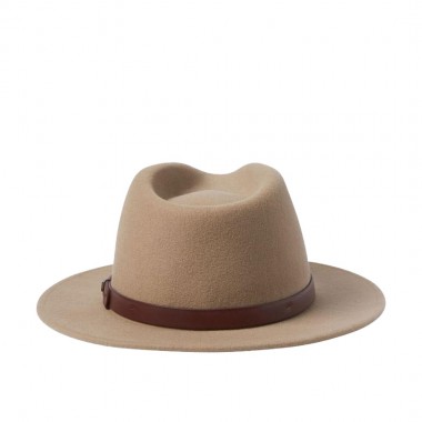 BRIXTON MESSER FEDORA HAT SAND