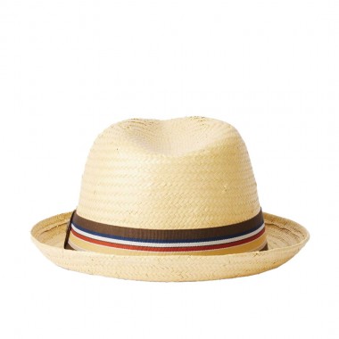 BRIXTON CASTOR FEDORA HAT TAN