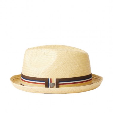 BRIXTON CASTOR FEDORA HAT TAN
