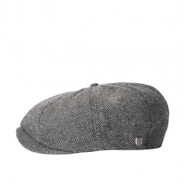 BRIXTON BROOD SNAP CAP GREY/BLACK