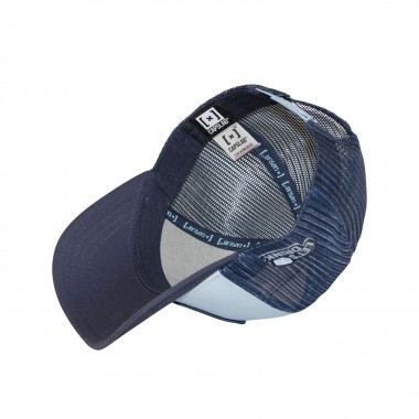 CAPSLAB BEER PONG PREMIUM TRUCKER CAP BLUE