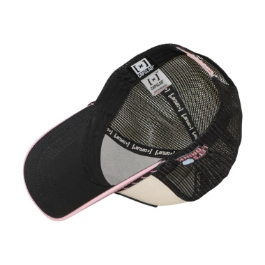 CAPSLAB COSMOPOLITAN PREMIUM TRUCKER CAP BEIGE