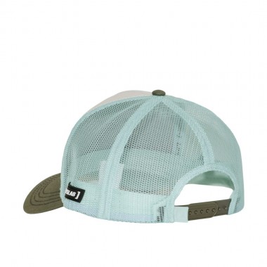 CAPSLAB MOJITO PREMIUM TRUCKER CAP WHITE