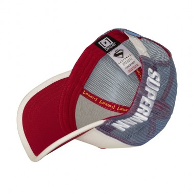 CAPSLAB X DC COMICS TRUCKER CAP WHITE