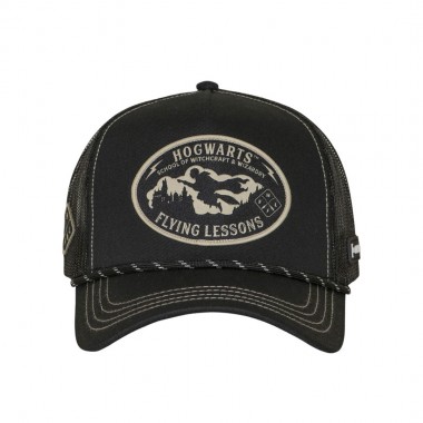 CAPSLAB X HARRY POTTER TRUCKER CAP BLACK