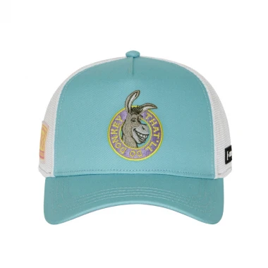 CAPSLAB X SHREK TRUCKER CAP BLUE