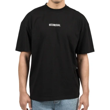 BEE UNUSUAL GETTING SHIT DONE OVERSIZED T-SHIRT BLACK
