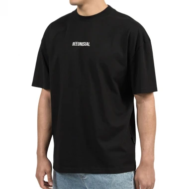 BEE UNUSUAL GETTING SHIT DONE OVERSIZED T-SHIRT BLACK