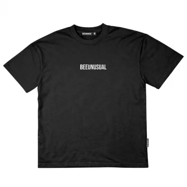 BEE UNUSUAL GETTING SHIT DONE OVERSIZED T-SHIRT BLACK