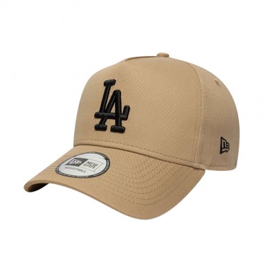 NEW ERA LEAGUE ESS LOS ANGELES DODGERS EFRAME ADJ CAP LIGHT BEIGE