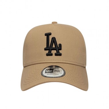 NEW ERA LEAGUE ESS LOS ANGELES DODGERS EFRAME ADJ CAP LIGHT BEIGE