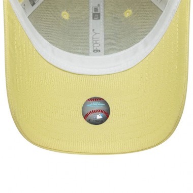 NEW ERA LA DODGERS TEAM OUTLINE 9FORTY ADJ CAP PASTEL YELLOW