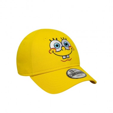NEW ERA SPONGEBOB FACE TOD 9FORTY ADJ CAP BRIGHT YELLOW