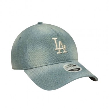 NEW ERA LA DODGERS DENIM W 9TWENTY ADJ CAP PASTEL BLUE