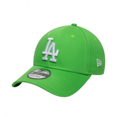 NEW ERA LEAGUE ESSENTIAL LA DODGERS 9FORTY ADJ CAP OPEN GREEN