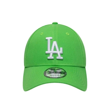 NEW ERA LEAGUE ESSENTIAL LA DODGERS 9FORTY ADJ CAP OPEN GREEN