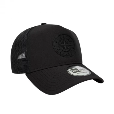 NEW ERA MLB SEATTLE MARINERS SPORT TRUCKER CAP BLACK