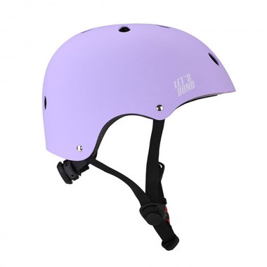 MICRO COSMO ID ROUND SKATE HELMET PURPLE