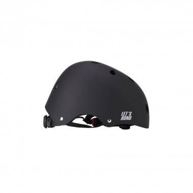 MICRO ROUND SKATE HELMET BLACK