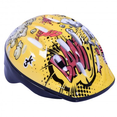 3K KIDS ADJUSTABLE HELMET YELLOW