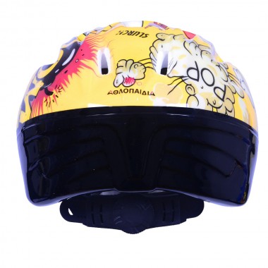 3K KIDS ADJUSTABLE HELMET YELLOW