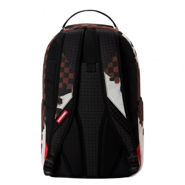 SPRAYGROUND SHARKS IN PARIS COTTON CANVAS PAINTED BACKPACK