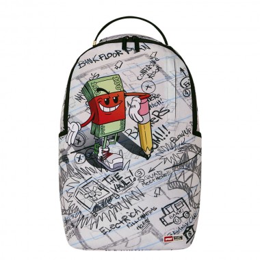 SPRAYGROUND MONEY BOY PENCIL DOODLES BACKPACK