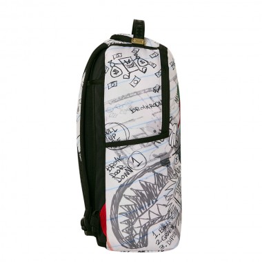SPRAYGROUND MONEY BOY PENCIL DOODLES BACKPACK