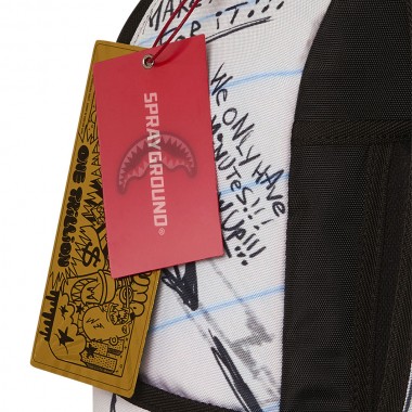 SPRAYGROUND MONEY BOY PENCIL DOODLES BACKPACK