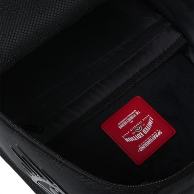 SPRAYGROUND BLACKED OUT METALLIC DRIP BACKPACK