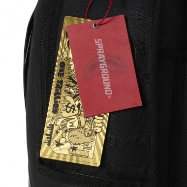 SPRAYGROUND BLACKED OUT METALLIC DRIP BACKPACK