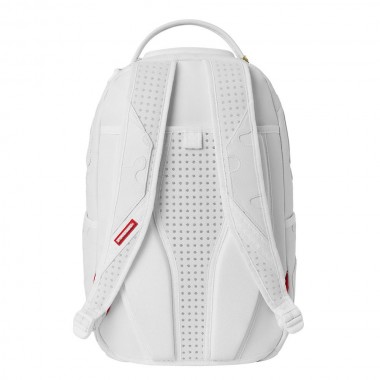 SPRAYGROUND SHARK CENTRAL CAMO CUT SHARK WHITE BACKPACK