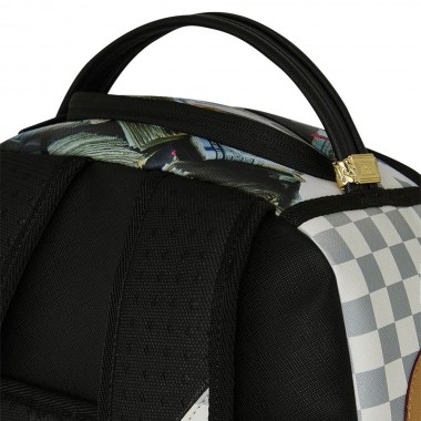 SPRAYGROUND CREAM CHECK FULL OF CASH BACKPACK