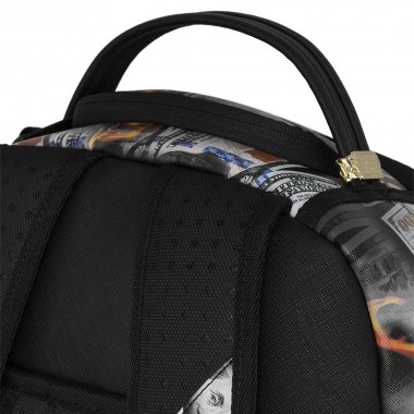 SPRAYGROUND SCORCHING MONEY FEATHERS BACKPACK