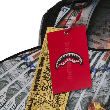 SPRAYGROUND SCORCHING MONEY FEATHERS BACKPACK