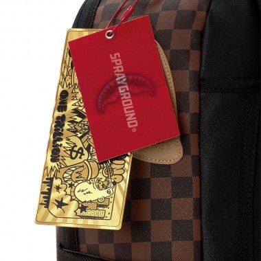 SPRAYGROUND REVERSE HALF SPLIT BACKPACK