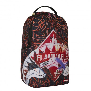 SPRAYGROUND FLAMMABLE SIGN BACKPACK