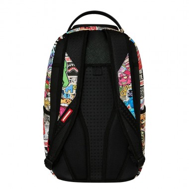 SPRAYGROUND PUNK STICKER SHARK BACKPACK