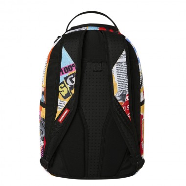 SPRAYGROUND LIPS MAGAZINE COLLAGE BACKPACK