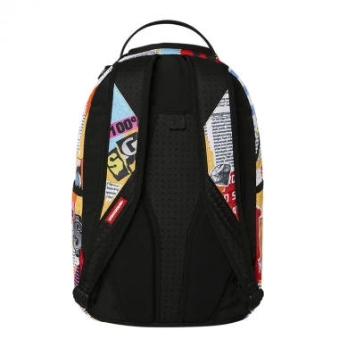 SPRAYGROUND LIPS MAGAZINE COLLAGE BACKPACK