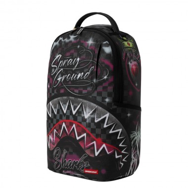 SPRAYGROUND AIRBRUSHED SHARK BACKPACK
